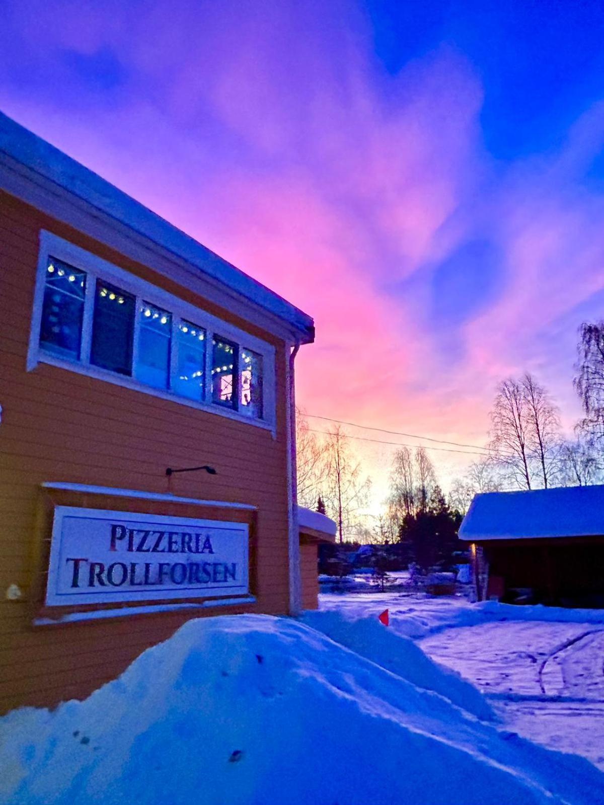 Trollforsen Camping & Cottages Gargnäs Esterno foto