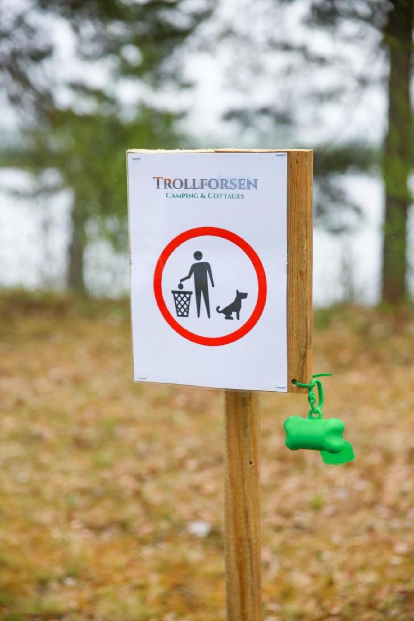 Trollforsen Camping & Cottages Gargnäs Esterno foto
