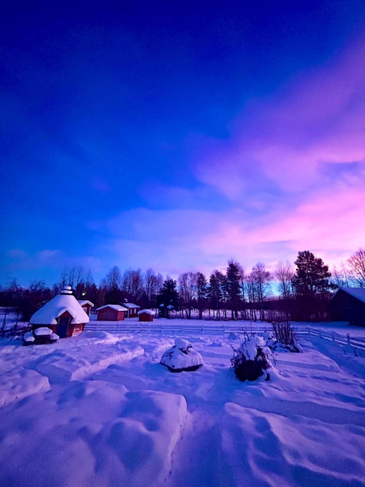 Trollforsen Camping & Cottages Gargnäs Esterno foto